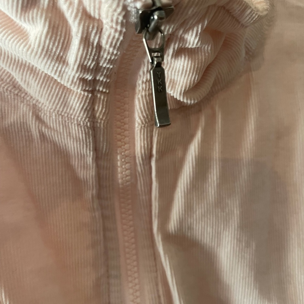 Eddie Bauer Pink corduroy vest size M